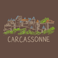 Carcassonne France Unique Hand Drawn Art Gift Men Women T Shirt Long Sleeve Tee | Teevron