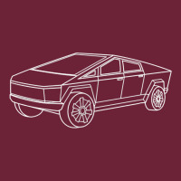 Cybertrucks Line Art Pocket Futuristic Ev Truck Cyber Design T Shirt Long Sleeve Tee | Teevron
