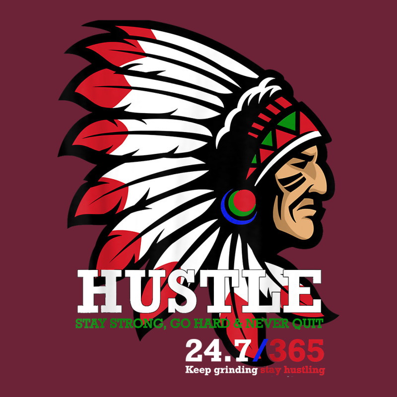 Hustle 247 Gang Clothing Native American Men Gift T Shirt T Shirt Long Sleeve Tee by linhVisuals | Teevron
