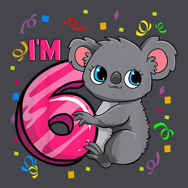 Kids 6th Birthday Shirt For Girls Koala Bear 6 Years Old T Shirt Long Sleeve Tee by linhVisuals | Teevron