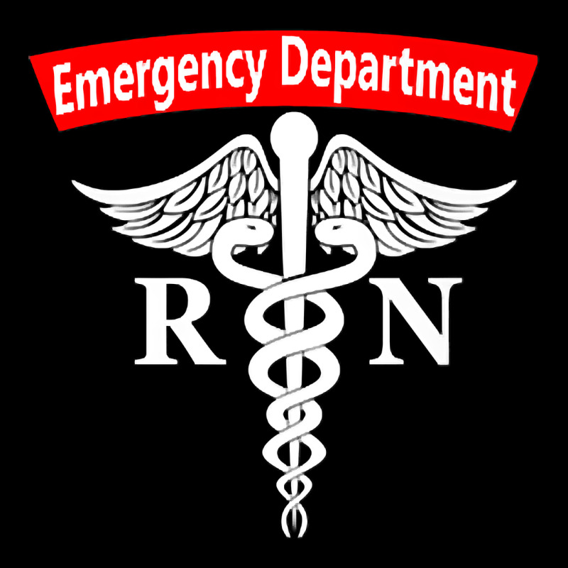 Emergency Department Nursing Er Registered Nurse Rn Caduceus Raglan Ba Long Sleeve Tee by linhVisuals | Teevron