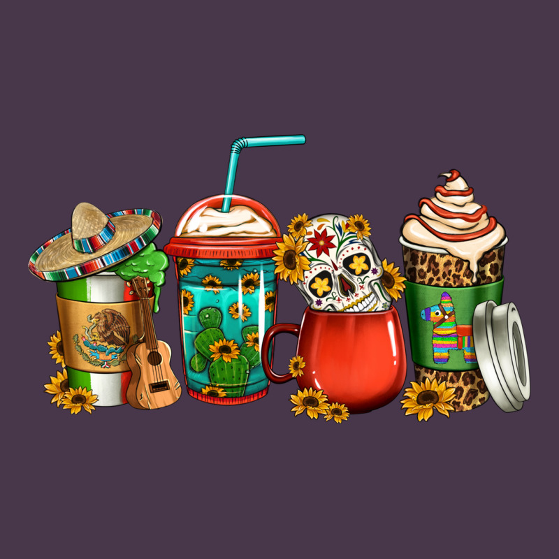 Mexican Coffee Cups Heavyweight Hoodie by Jasminsmagicworld | Teevron