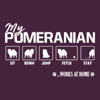 Dog Pomeranian Cute Dog Puppy Pet Black Paw Long Sleeve Tee | Teevron