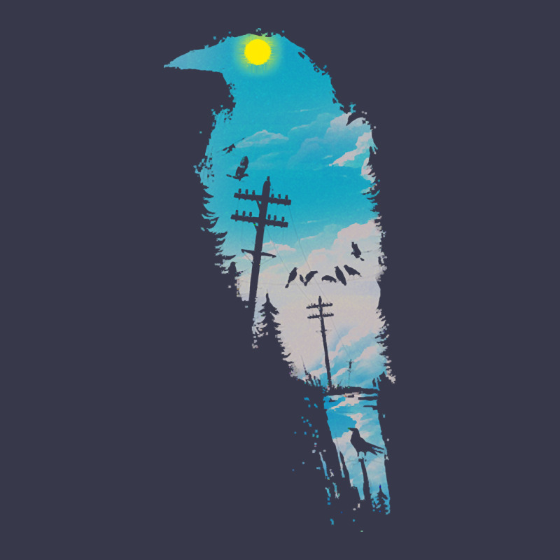 Raven T  Shirt The Raven T  Shirt Long Sleeve Tee by linhVisuals | Teevron