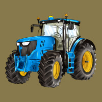 Western Farm Tractor Blue Premium Hoodie | Teevron