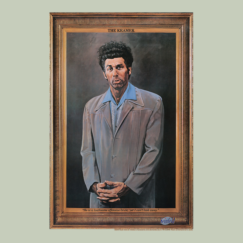 Seinfeld The Kramer Portrait T Shirt Long Sleeve Tee by linhVisuals | Teevron
