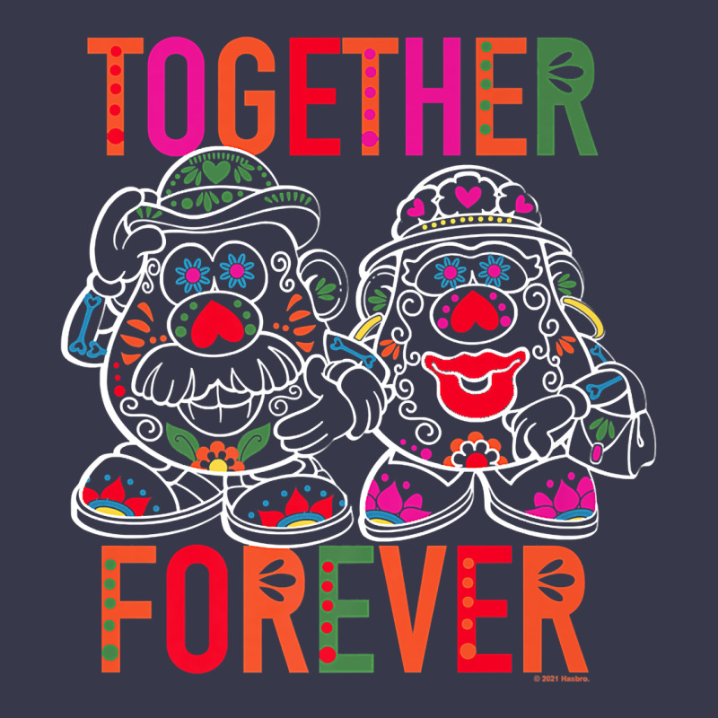 Mr. & Mrs. Potato Head Day Of The Dead Together Forever Premium T Shir Long Sleeve Tee by linhVisuals | Teevron