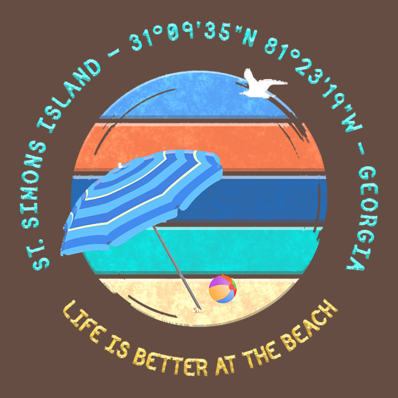 St Simons Island T  Shirt St. Simons Island, Georgia T  Shirt Long Sleeve Tee by linhVisuals | Teevron
