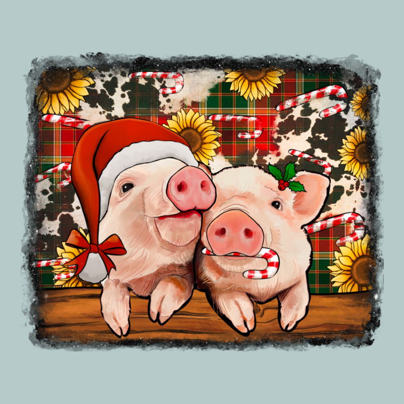 Christmas Pigs Heavy Core Tee by Jasminsmagicworld | Teevron