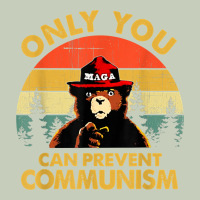 Vintage Only You Can Prevent Communism Funny Bear Camping T Shirt Long Sleeve Tee | Teevron