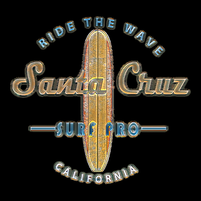 Santa Cruz, Ca Vintage Surfers Tshirt Long Sleeve Tee by linhVisuals | Teevron