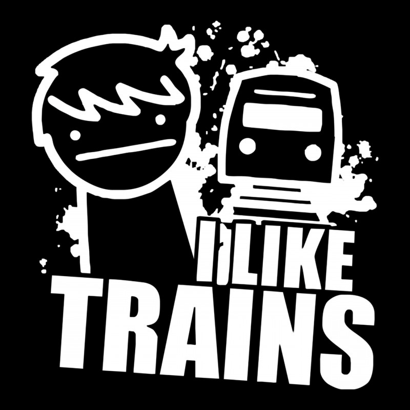I Like Trains Long Sleeve Tee by linhVisuals | Teevron