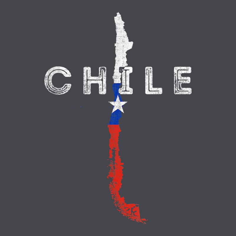 Chilean Map And Flag   Distressed Chile Souvenir T Shirt Long Sleeve Tee by linhVisuals | Teevron