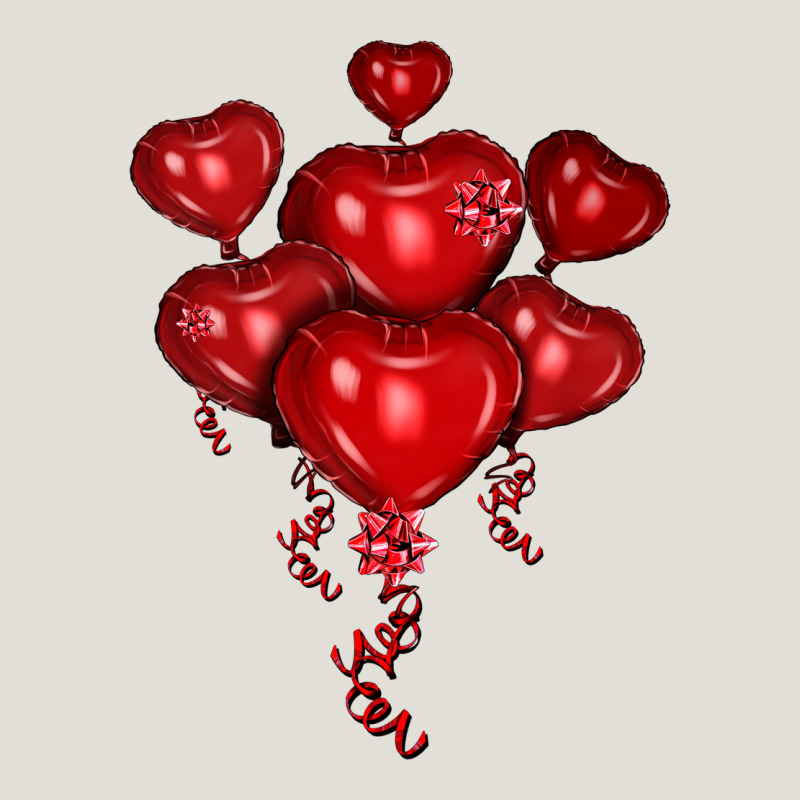 Heart Balloons Olivia Heavy Core Tee by OliviaCreatesArt | Teevron