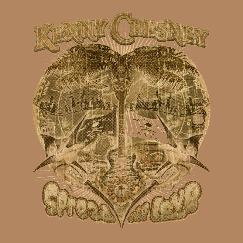Kenny Chesney Vintage Art Long Sleeve Tee by linhVisuals | Teevron