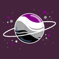 Asexual Outer Space Planet Ace Pride T Shirt Long Sleeve Tee | Teevron