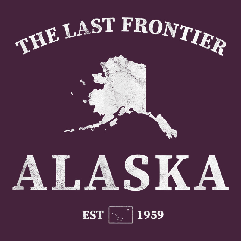 Alaska The Last Frontier T Shirt Long Sleeve Tee by linhVisuals | Teevron