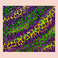 Mardi Gras Leopard Background Urban Hoodie | Teevron