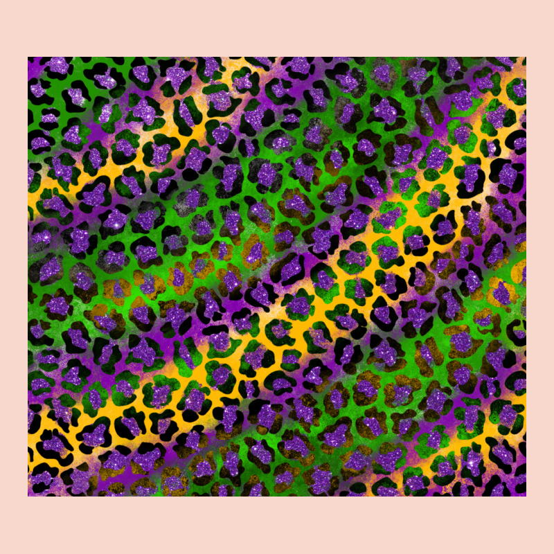 Mardi Gras Leopard Background Urban Hoodie by RanaPortraitStore | Teevron