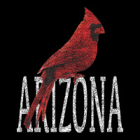 Black Vintage Cardinal Red Bird Arizona Az Gifts Premium T Shirt Long Sleeve Tee | Teevron