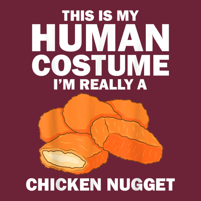 Funny Chicken Nugget Costume For Kids Fashion Nugget Foodie T Shirt Long Sleeve Tee by linhVisuals | Teevron