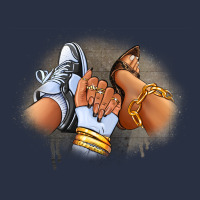 Sneaker And Heel Afro Woman Heavyweight Sweatshirt | Teevron