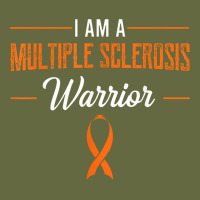 Multiple Sclerosis Warrior Autoimmune Disease Orange Ribbon Long Sleeve Tee | Teevron
