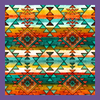 Native American Aztec Seamless Pattern 1 Vintage Tee | Teevron
