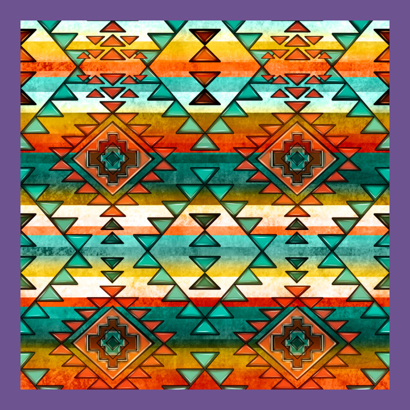 Native American Aztec Seamless Pattern 1 Vintage Tee by BundleAndBundleShop | Teevron
