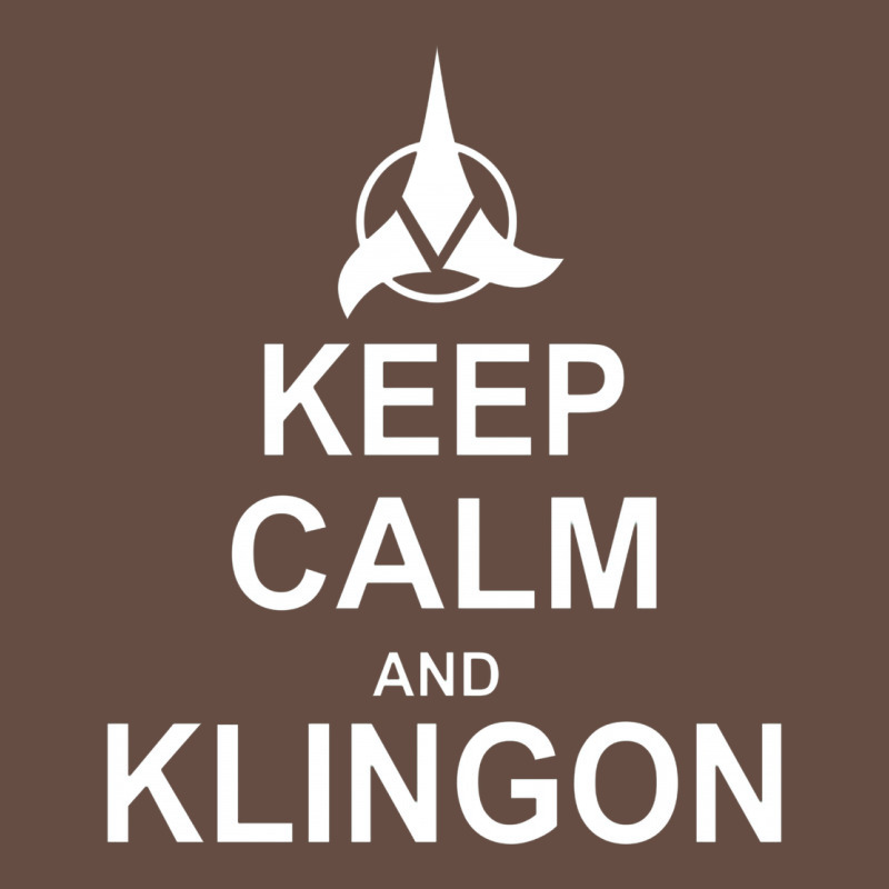 Keep Calm And Klingon Long Sleeve Tee by linhVisuals | Teevron