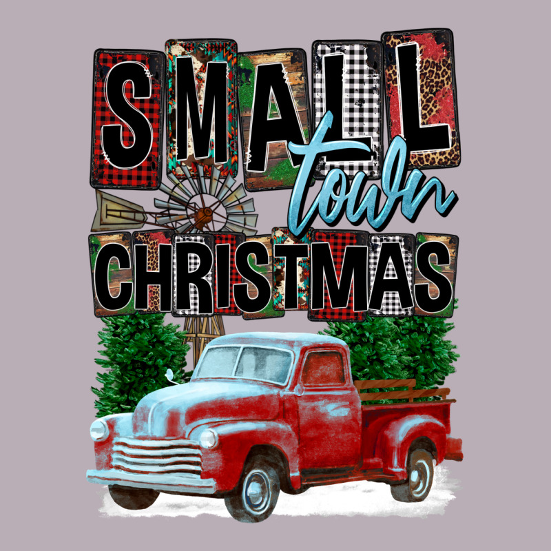 Small Town Christmas Vintage Tee by FaDigitalArtStudio | Teevron