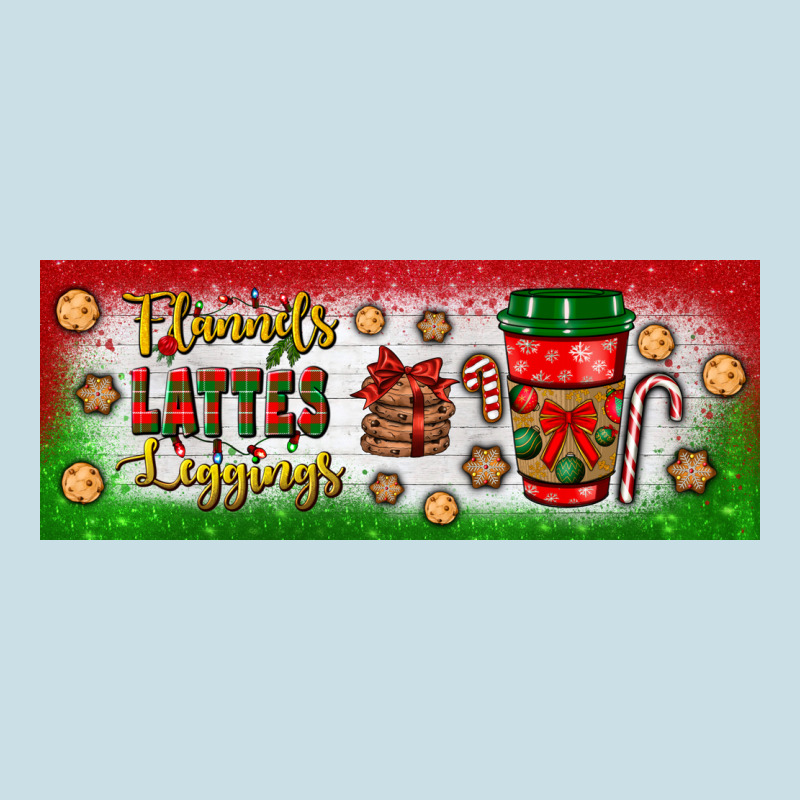 Flannels Lattes Leggings Ladies Tee by BundleAndBundleShop | Teevron