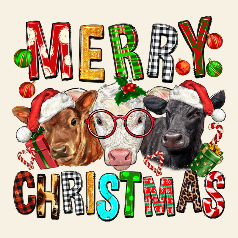 Merry Christmas Calfs Vintage Tee by FaDigitalArtStudio | Teevron