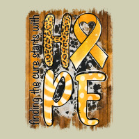 Finding The Cure Starts With Hope Childhood Cancer Awareness  With Bac Heavy Core Tee | Teevron