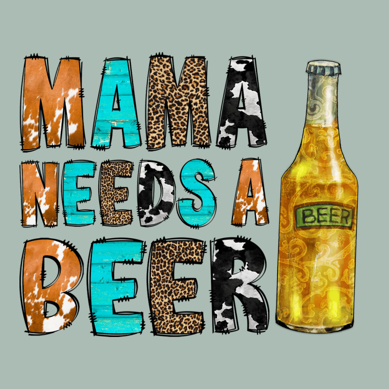 Mama Needs A Beer Classic Tee by CowCowDesign | Teevron