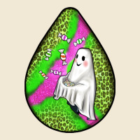 Halloween Ghost Teardrop Ladies Tee | Teevron
