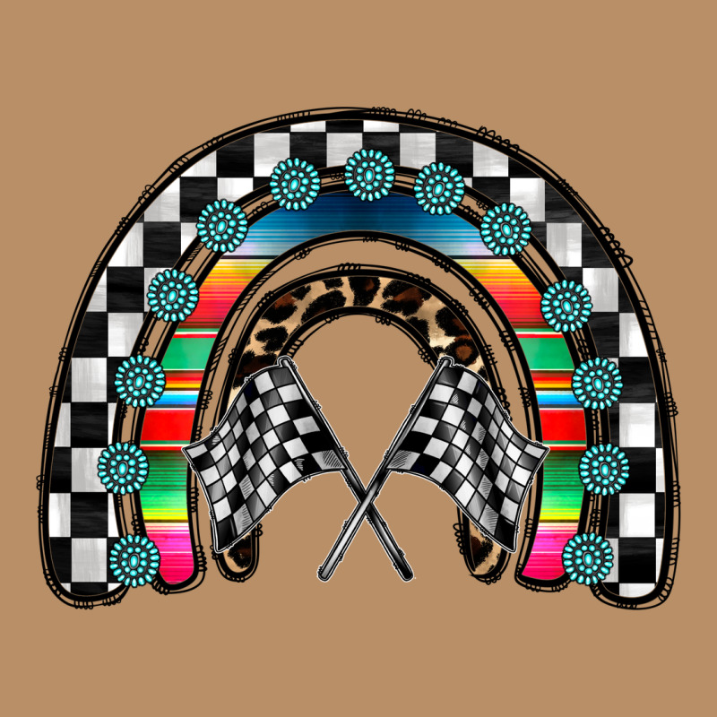 Racing Rainbow Vintage Hoodie by CowhideDigitalArt | Teevron