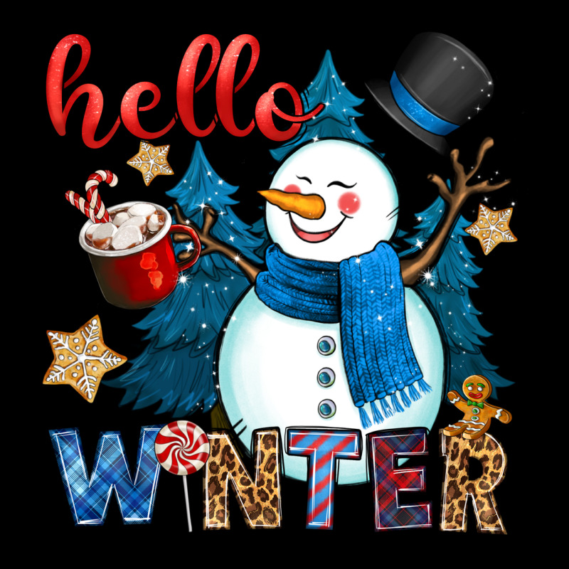 Hello Winter Heavy Core Tee by OliviaCreatesArt | Teevron