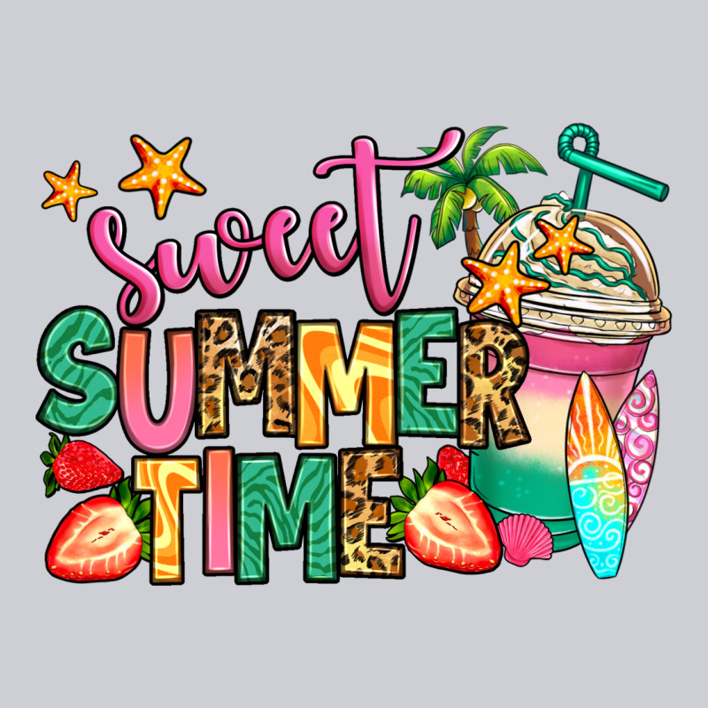 Sweet Summer Time Iced Coffee Heavyweight Sweatshirt by Jasminsmagicworld | Teevron