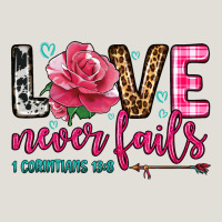 Love Never Fails Heavy Core Tee | Teevron