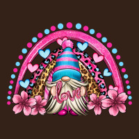 Valentine's Day Rainbow Gnome Olivia Heavy Core Tee | Teevron