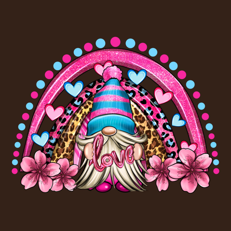 Valentine's Day Rainbow Gnome Olivia Heavy Core Tee by OliviaCreatesArt | Teevron