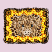 Baby Cow Leopard Sunflowers Classic Tee | Teevron