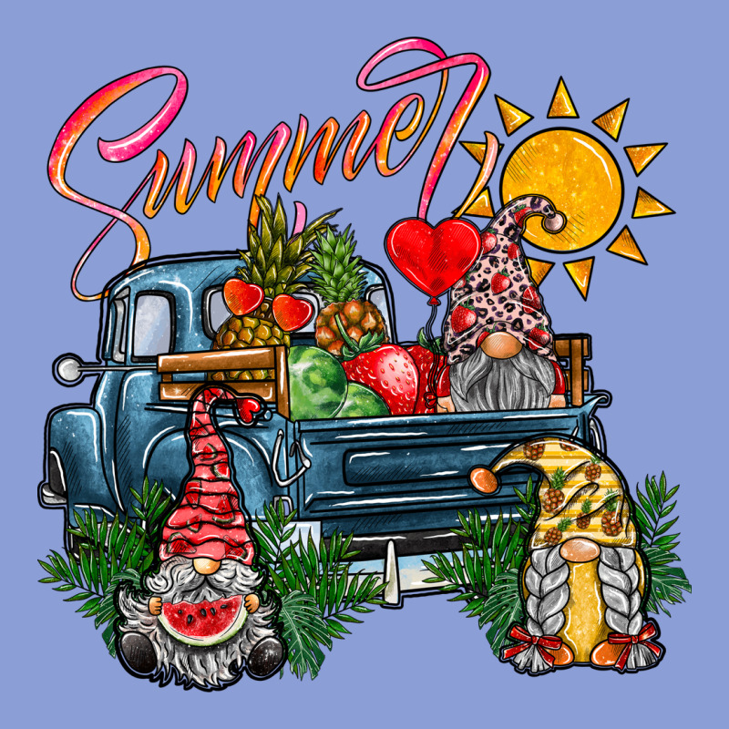 Summer Gnomes  Truck Long Sleeve Tee by CowhideDigitalArt | Teevron
