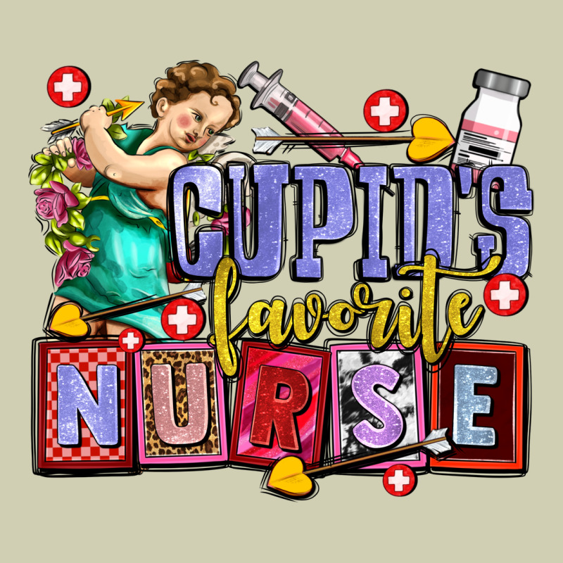 Cupids Favorite Nurse Olivia Heavy Core Tee by OliviaCreatesArt | Teevron