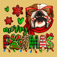 Merry Pawmas Christmas Bulldog Premium Sweatshirt | Teevron