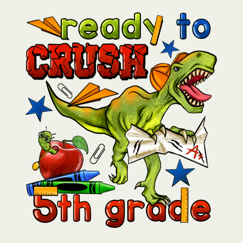 Ready To Crush 5th Grade Urban Heavy Tee by BundleAndBundleShop | Teevron