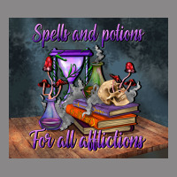 Spells And Potions For All Afflictions Tumbler Vintage Tee | Teevron