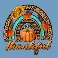 Thankful Pumpkin Rainbow Urban Heavy Tee | Teevron
