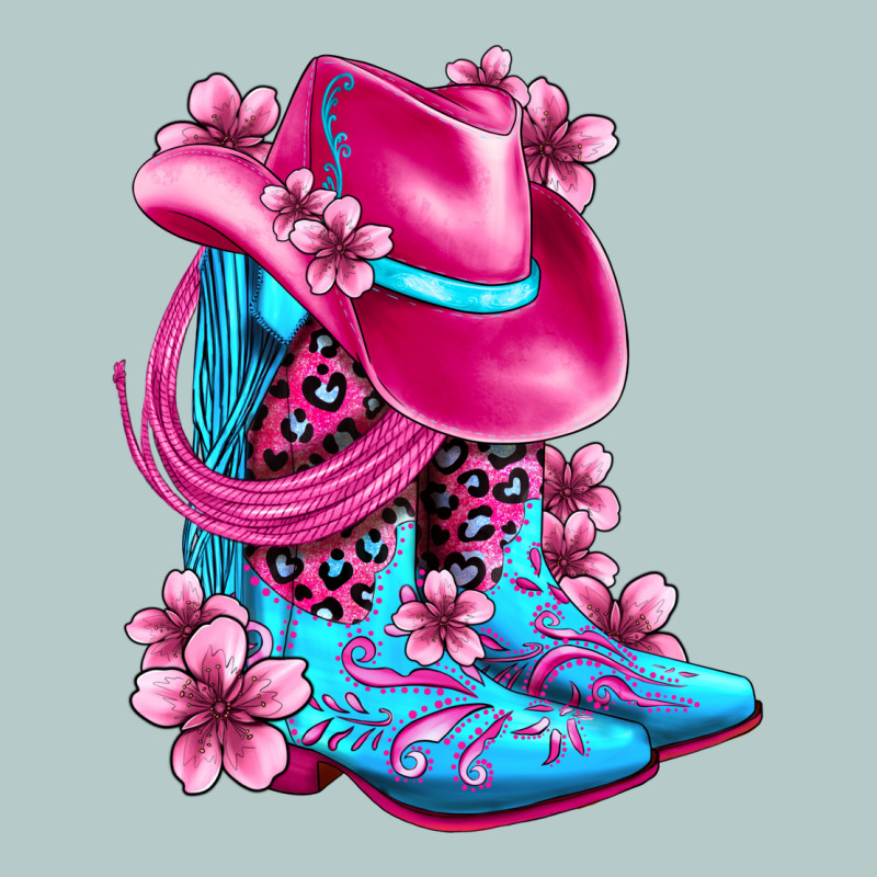 Valentine Cowboy Boots And Hat Olivia Heavy Core Tee by OliviaCreatesArt | Teevron